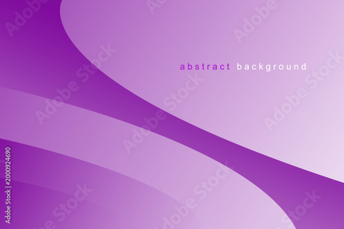 Purple and white curve gradient minimalist abstract background. vector illustration