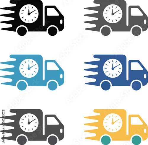 Research Methodology Icons Set Ethnography Observation and Reporting Vector