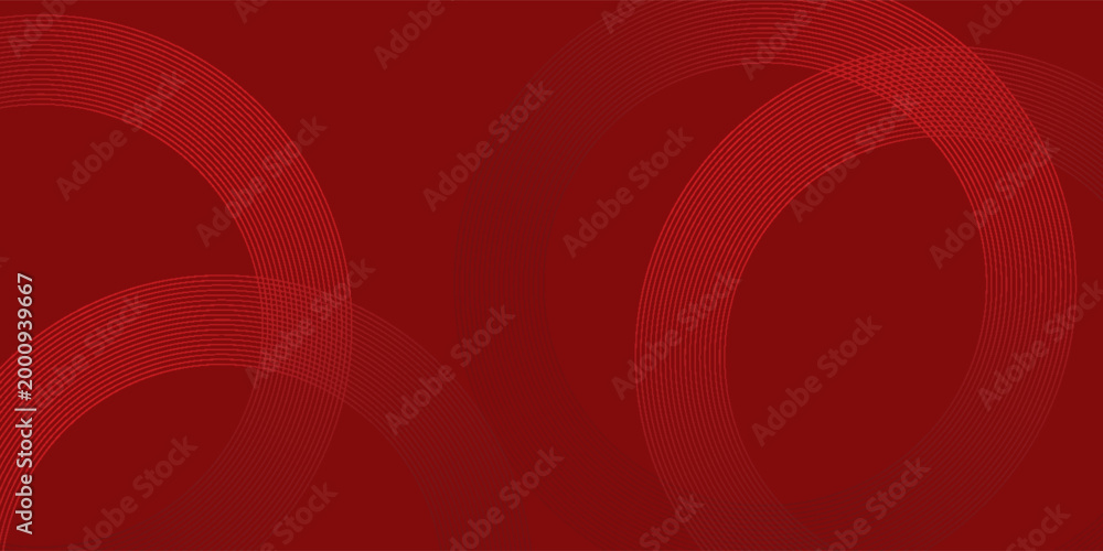 Obraz premium Red abstract background. Dynamic shapes composition arts modern