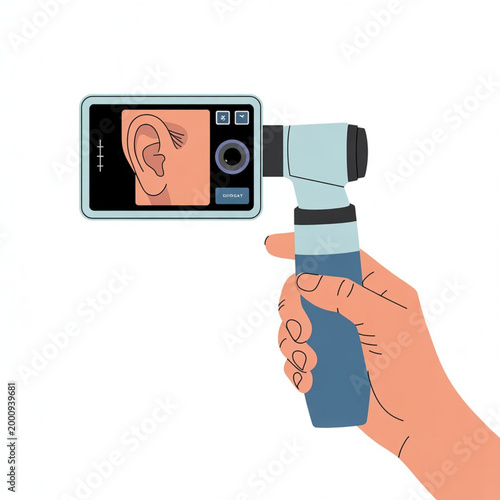 Digital Otoscope Ear Examination Device
