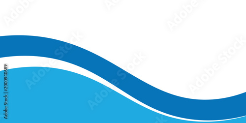 abstract creative blue shape background design. wave shapes geometric banner background.