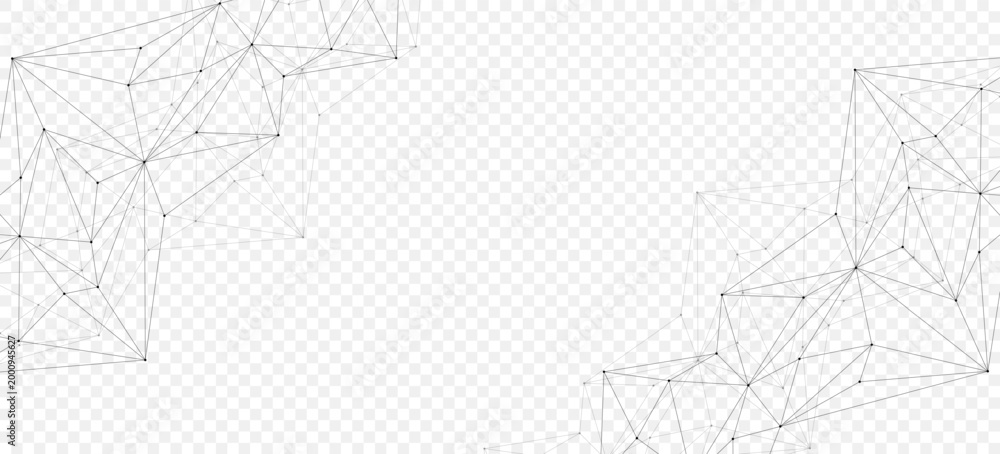 Fototapeta premium Global network connection. Global business. Social network communication. Internet technology. Vector illustration