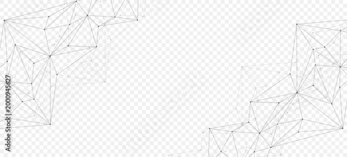 Global network connection. Global business. Social network communication. Internet technology. Vector illustration