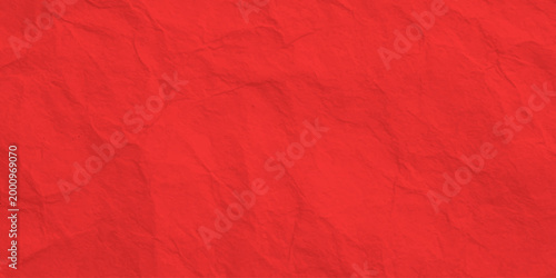 bright red textured paper background with subtle crumpled fiber ripples and elegant grainy craft parchment surface. vibrant red textured background featuring organic, subtle crumpled patterns