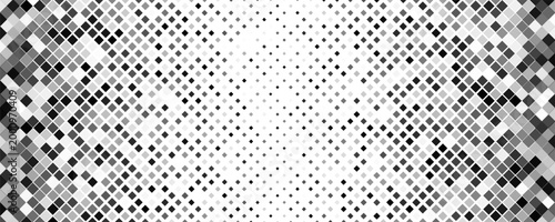 Grunge halftone gradient background. Faded grit noise texture. White and black sand wallpaper.vector Eps10.