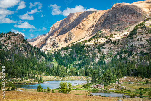 The High Lakes Wilderness Study Area, Beartooth Wilderness, Wyoming, USA