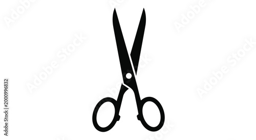 scissors silhouette on white background high quality professional detailed modern elegant stylish clean crisp vibrant colorful digital creative innovative contemporary