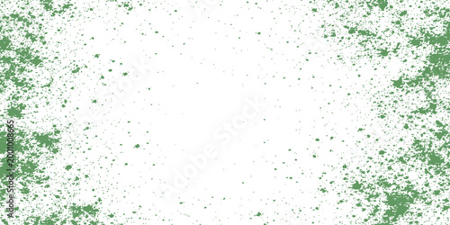 green paint splatter frame on white background high quality professional detailed modern elegant stylish clean crisp