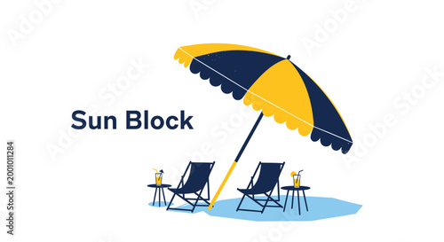 Beach umbrella, sunshade, outdoor furniture, summer icons