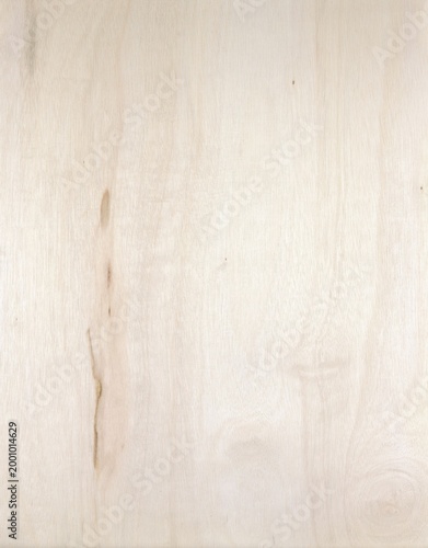 Konstfotografi Pale birch plywood wood texture with subtle natural grain pattern