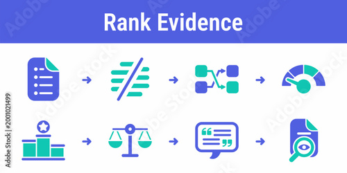 Logical sequence for collecting chunks scoring matches comparing sources and selecting the strongest evidence Suitable for search products knowledge assistants and AI support interfaces