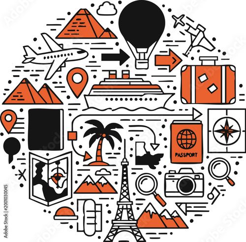 Education school learning doodle icon pack