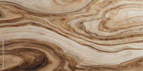 A close-up photograph showcasing the intricate patterns of a wooden surface, displaying a harmonious interplay of natural elements in a captivating and elegant presentation. 