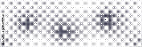 Abstract bitmap texture with pixel dither pattern and glitch transitions. Digital halftone gradient background featuring retro manga effect and Y2K overlay design.