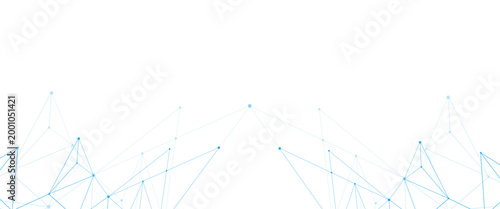 Foto Abstract white blue digital technology futuristic communication high tech concep