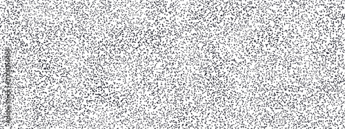 Dot speckle texture pattern with random speck and paper vector. Splatter for noise grain background small data polka dots. Scattered speckles on plain paper for easy terrazzo print design.
