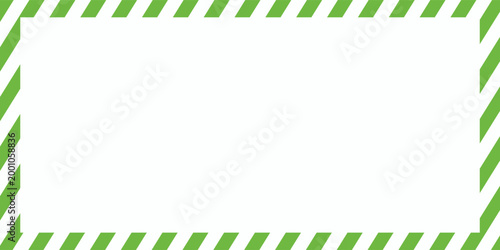 Candy cane frames on white background. Christmas and New Year candy frame. Holiday  border. flat style. Vector Illustration .EPS 10 .