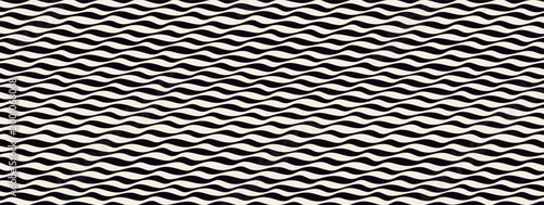Line swirly hypnotic for stripe optical op and art psychedelic pattern. Wavy lenticular wave for black illusion white and hair ripply swirl. Background sound science for hypnosis effect abstract.