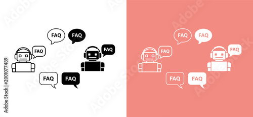 Communication and dialogue a visual representation of people interacting with speech bubbles