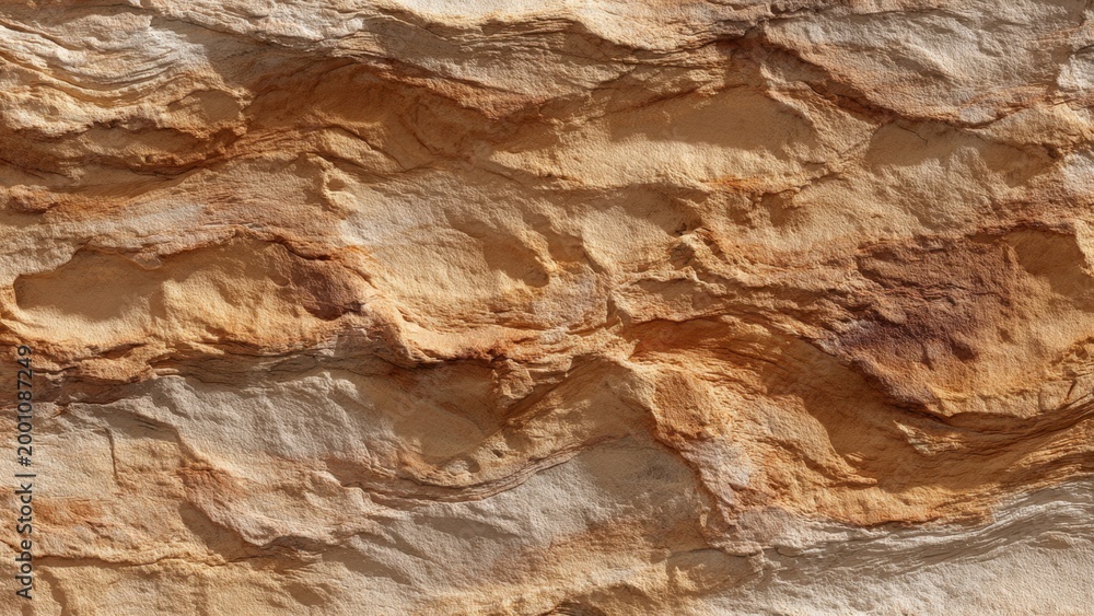 Obraz premium Rugged Rock Formation Texture