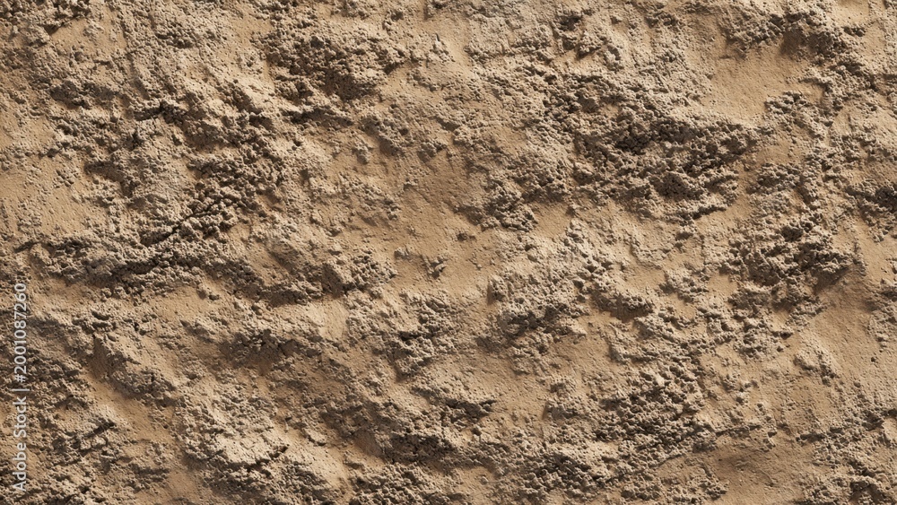 Fototapeta premium Rugged Sandy Terrain Texture