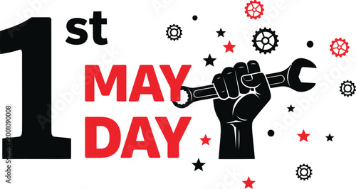 may day vector design