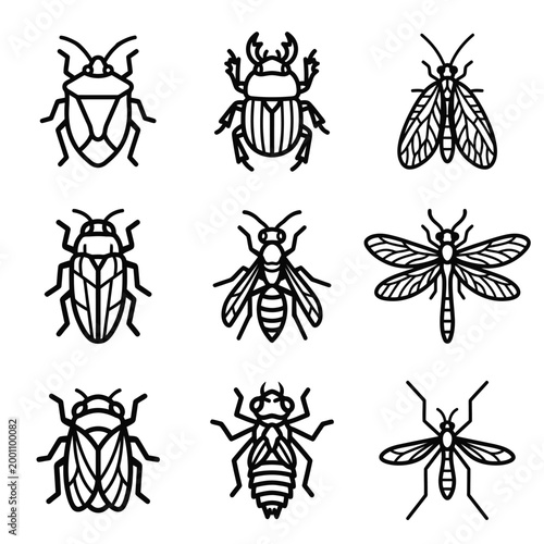 Internal human body organs illustrated with various anatomical structures and glands