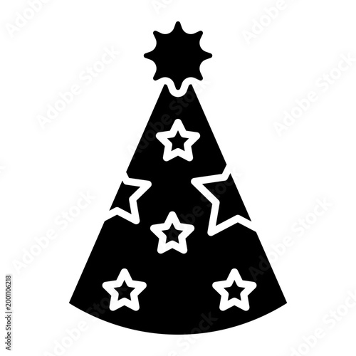 Festive Patriotic Party Cone Hat