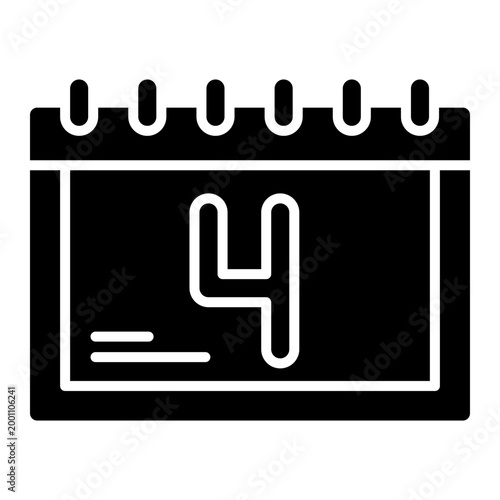 July Fourth Independence Calendar Date