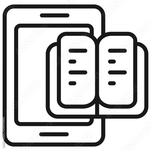 Mobile Learning Icon