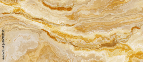 Schilderij op canvas A dramatic backlit onyx stone