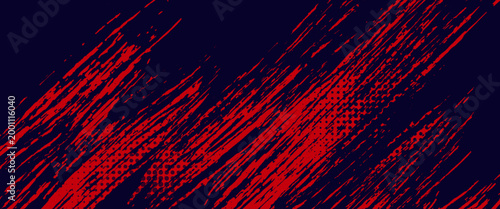 Halftone dots red and blue color pattern gradient grunge texture background. Dot pop art comic sport style vector illustration. grunge vector dots . eps 10