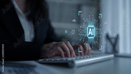 Fotografía An AI platform for business integration