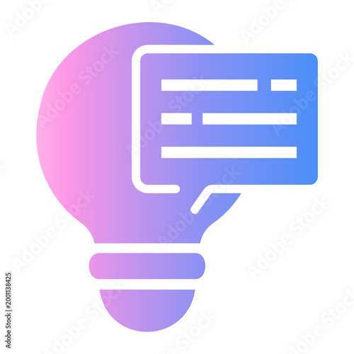 suggestion Gradient icon