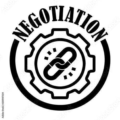 negotiation Line Icon