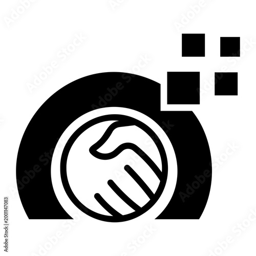 negotiation Line Icon