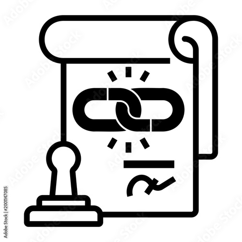 negotiation Line Icon