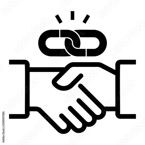 negotiation Line Icon