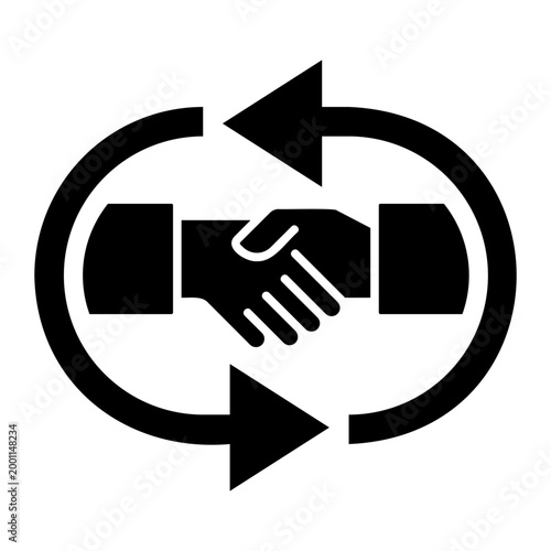 negotiation Solid icon