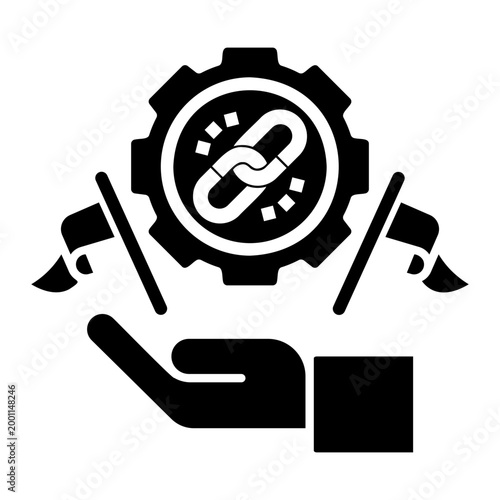 negotiation Solid icon