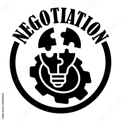 negotiation Solid icon