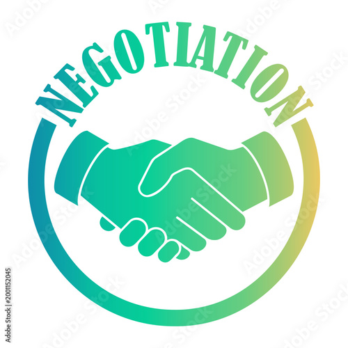 negotiation Gradient icon