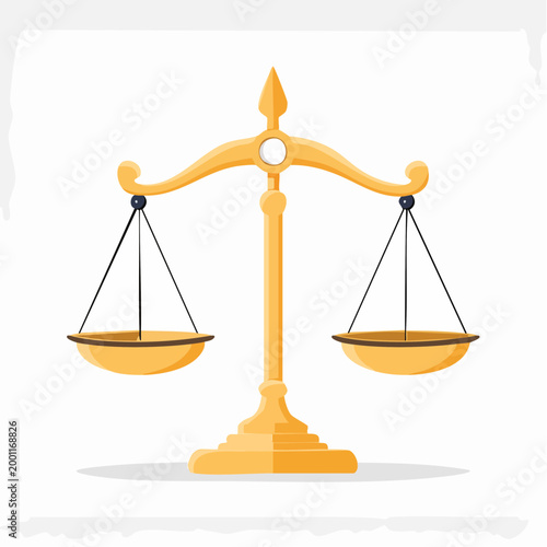Golden Scales of Justice