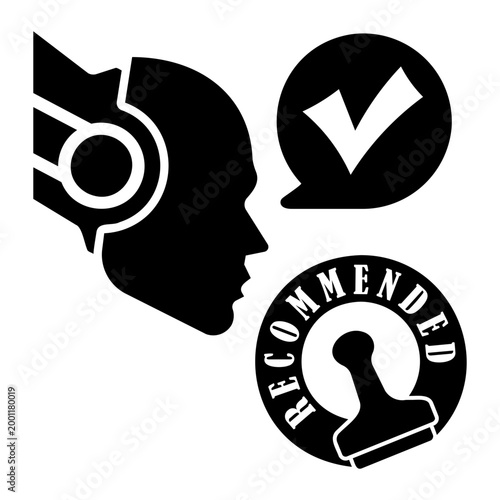 recommendation Solid icon