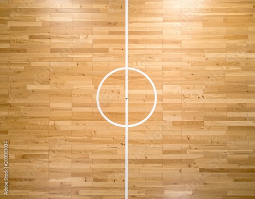 Wooden Court Surface Sports Design