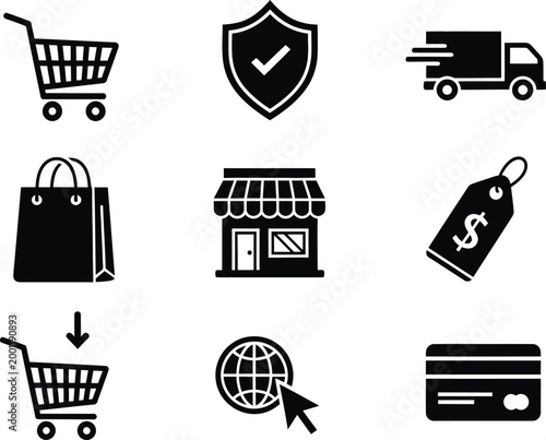 Everyday objects illustrated with arrows indicating their uses or functions Vector