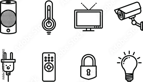 Common household items and tools for maintenance and repair Vector