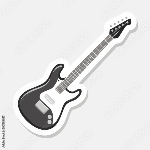 Electric Guitar Illustration