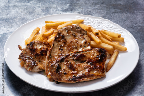 pan fried skinless chicken breast