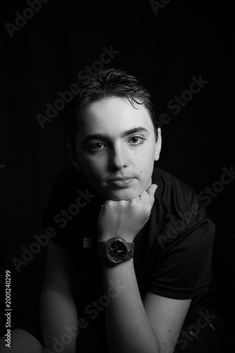 portrait of a young man